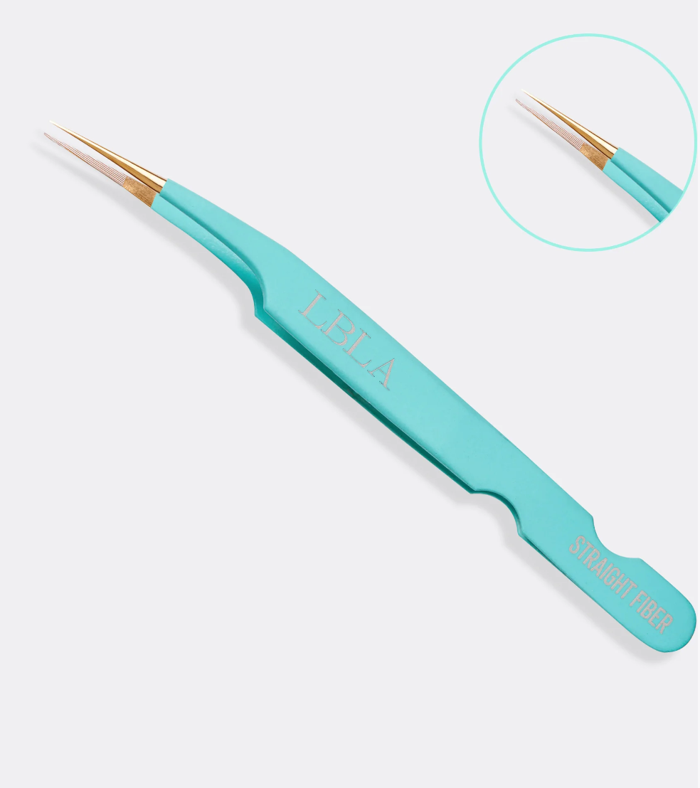 Classic Straight Teal Tweezer