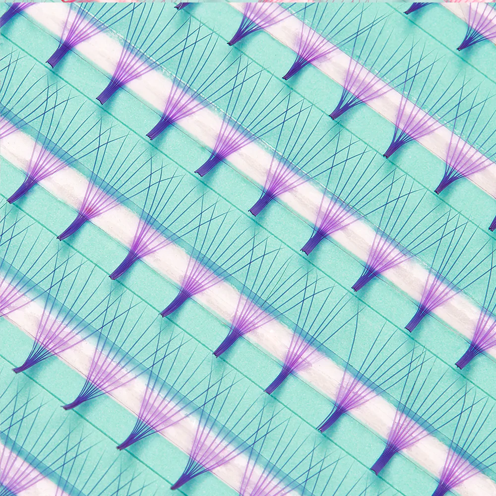 Purple Super Fan 8D 0.05mm - 200 Pre-Made Fans