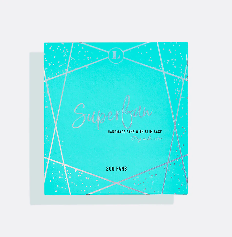 Green Super Fan 8D 0.05mm - 200 Pre-Made Fans