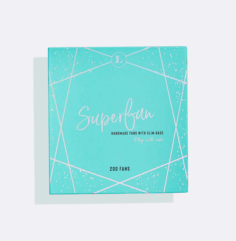 Purple Super Fan 8D 0.05mm - 200 Pre-Made Fans