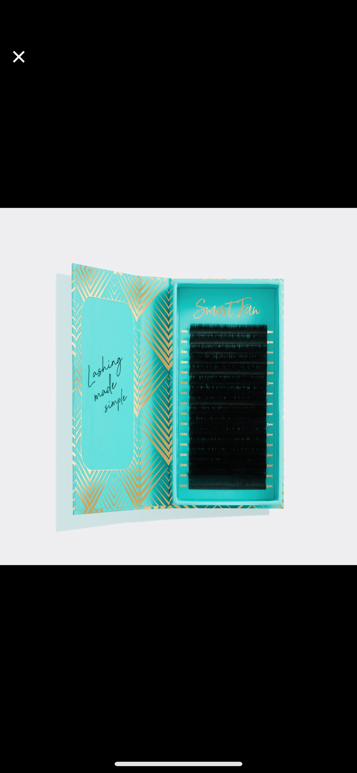 Camellia Smart Fan - 0.03mm Mixed Lengths Tray