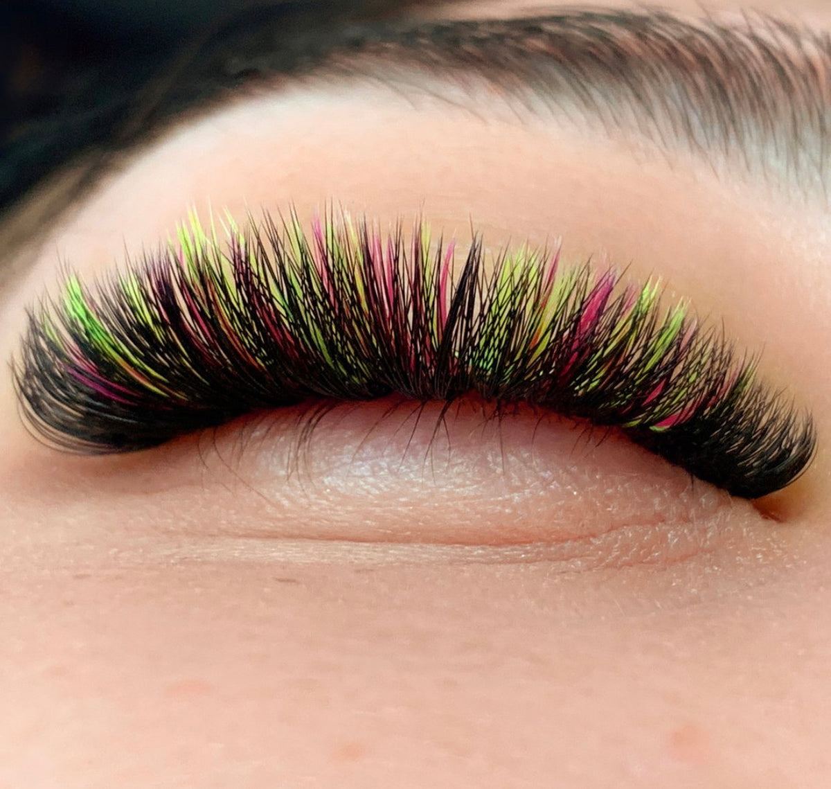 Flamingo Pop Lashes - 0.07mm Mixed Colour 16 Line Tray