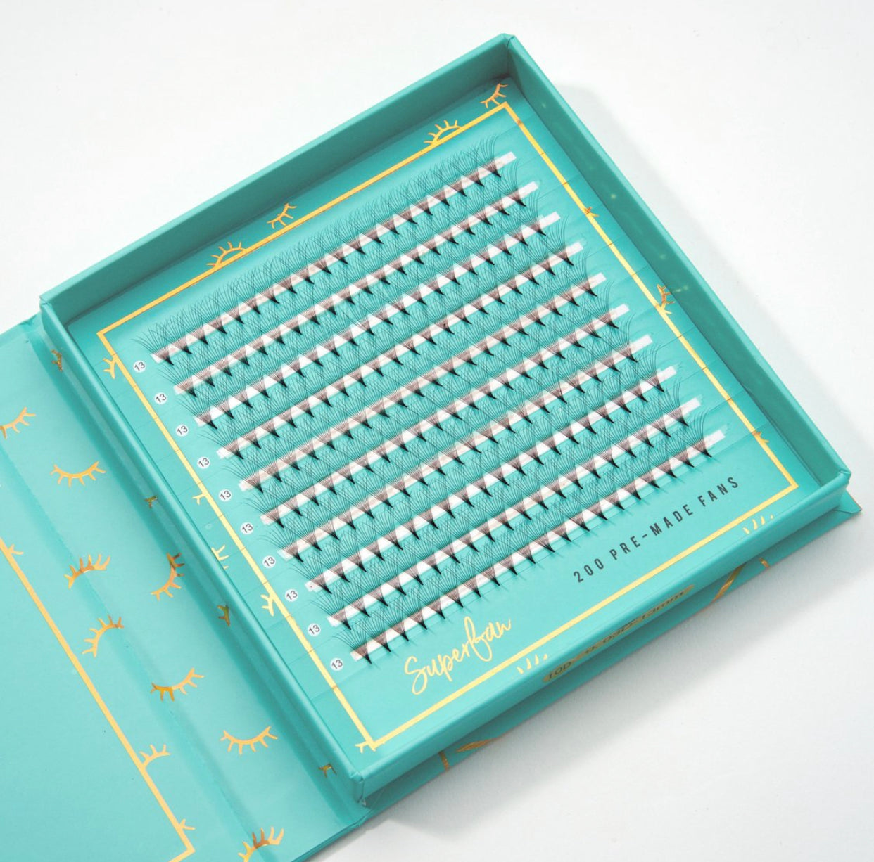 Super Fan 10D - 200 Pre-Made Fans