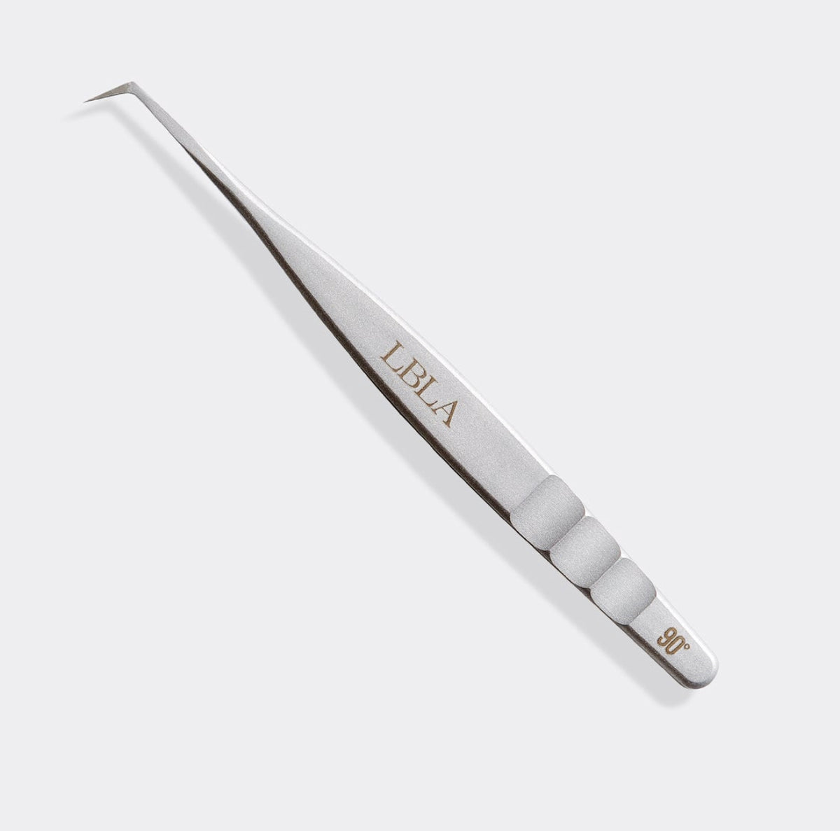 Satin Silver 90 Degree Tweezer
